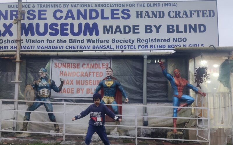 A Touching Experience at the Wax Museum Made by Blind: Rudra’s Journey of Empathy